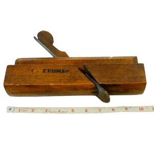 ANTIQUE Wood Planer DECORATIVE MOLDING PLANE COLLECTIBLE HAND TOOL